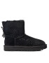 Ugg Обувки W Mini Bailey Bow Metallic Spots 1134135 Черен - Pepit.bg