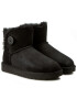 Ugg Апрески W Mini Bailey Button II 1016422 Черен - Pepit.bg
