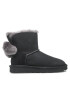 Ugg Обувки W Mini Bailey Fuzzy Bow 1132018 Черен - Pepit.bg