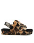 Ugg Пантофи K Fluff Yeah Slide Spotty 1134954K Кафяв - Pepit.bg