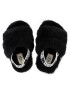 Ugg Пантофи T Fluff Yeah Slide 1098579T Черен - Pepit.bg