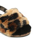 Ugg Пантофи T Fluff Yeah Slide Spotty 1134955T Кафяв - Pepit.bg