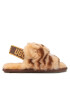 Ugg Пантофи T Fluff Yeah Slide Tiger Stuffie 1124940T Кафяв - Pepit.bg