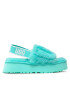 Ugg Пантофи W Disco Slide 1112258 Зелен - Pepit.bg