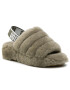 Ugg Пантофи W Fluff Yeah Slide 1095119 Зелен - Pepit.bg