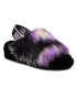 Ugg Пантофи W Fluff Yeah Slide Tie Dye 1117326 Черен - Pepit.bg