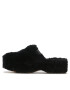 Ugg Пантофи W Fuzz Sugar Clog 1130950 Черен - Pepit.bg
