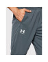 Under Armour Долнище анцуг Ua Pique Track 1366203 Сив Regular Fit - Pepit.bg