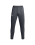 Under Armour Долнище анцуг Ua Pique Track 1366203 Сив Regular Fit - Pepit.bg