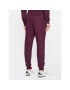 Under Armour Долнище анцуг Ua Rival Fleece Joggers 1379774 Бордо Loose Fit - Pepit.bg