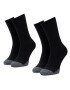 Under Armour Комплект 2 чифта дълги чорапи мъжки Crew Sock 1346751-001 Черен - Pepit.bg