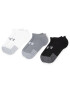 Under Armour Комплект 3 чифта къси чорапи унисекс Heatgear No Show Sock 1346755-035 Сив - Pepit.bg