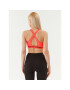 Under Armour Спортен сутиен Ua Crossback Mid Bra 1361034 Червен Compression Fit - Pepit.bg