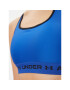 Under Armour Спортен сутиен Ua Crossback Mid Bra 1361034 Син Compression Fit - Pepit.bg