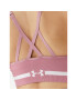 Under Armour Спортен сутиен Ua Seamless Low Long Bra 1357719 Розов Compression Fit - Pepit.bg