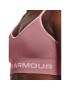 Under Armour Спортен сутиен UA Seamless Low Long Rib 1373870 Розов - Pepit.bg