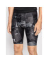 Under Armour Спортни шорти Ua Iso-Chill Compression Print 1361594 Черен Slim Fit - Pepit.bg