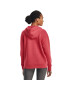 Under Armour Суитшърт Essential Fleece Hoodie 1373033 Червен Regular Fit - Pepit.bg