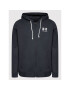 Under Armour Суитшърт Rival Terry Full-Zip 1370409 Черен Loose Fit - Pepit.bg