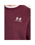 Under Armour Суитшърт Ua Essential Fleece Crew 1374250 Бордо Loose Fit - Pepit.bg