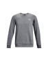 Under Armour Суитшърт UA Essential Fleece Crew 1374250 Сив Regular Fit - Pepit.bg