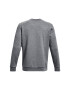 Under Armour Суитшърт UA Essential Fleece Crew 1374250 Сив Regular Fit - Pepit.bg