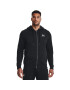 Under Armour Суитшърт UA Essential Fleece FZ Hood 1373881 Черен Regular Fit - Pepit.bg