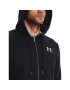 Under Armour Суитшърт UA Essential Fleece FZ Hood 1373881 Черен Regular Fit - Pepit.bg