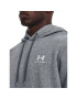 Under Armour Суитшърт UA Essential Fleece Hoodie 1373880 Сив Regular Fit - Pepit.bg