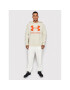 Under Armour Суитшърт Ua Rival Fleece Big Logo 1357093 Бежов Loose Fit - Pepit.bg