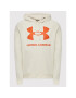 Under Armour Суитшърт Ua Rival Fleece Big Logo 1357093 Бежов Loose Fit - Pepit.bg