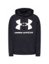 Under Armour Суитшърт Ua Rival Fleece Big Logo 1357093 Черен Loose Fit - Pepit.bg