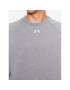 Under Armour Суитшърт Ua Rival Fleece Crew 1379755 Сив Loose Fit - Pepit.bg