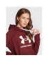 Under Armour Суитшърт Ua Rival Fleece Logo 1356318 Бордо Regular Fit - Pepit.bg