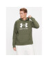 Under Armour Суитшърт Ua Rival Fleece Logo Hd 1379758 Каки Loose Fit - Pepit.bg