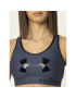 Under Armour Сутиен-топ Mid Keyhole Graphic Sports Bra 1344333 Тъмносин - Pepit.bg