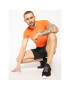 Under Armour Тениска от техническо трико Ua Streaker 1326579 Оранжев Fitted Fit - Pepit.bg