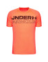 Under Armour Тениска от техническо трико Wordmark 1361702 Оранжев Loose Fit - Pepit.bg