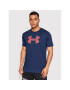 Under Armour Тишърт Big Logo 1329583 Тъмносин Regular Fit - Pepit.bg