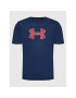 Under Armour Тишърт Big Logo 1329583 Тъмносин Regular Fit - Pepit.bg