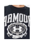 Under Armour Тишърт Ua Collegiate Crest Crop Ss 1379402 Черен Loose Fit - Pepit.bg