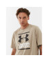 Under Armour Тишърт Ua Gl Foundation Ss 1326849 Каки Loose Fit - Pepit.bg