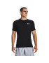 Under Armour Тишърт UA HG Armour Fitted SS 1361683 Черен Regular Fit - Pepit.bg