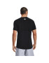 Under Armour Тишърт UA HG Armour Fitted SS 1361683 Черен Regular Fit - Pepit.bg