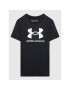 Under Armour Тишърт Ua Sportstyle Logo 1363282 Черен Loose Fit - Pepit.bg