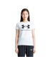 Under Armour Тишърт UA SPORTSTYLE LOGO SS 1356305 Бял Regular Fit - Pepit.bg