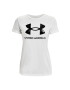 Under Armour Тишърт UA SPORTSTYLE LOGO SS 1356305 Бял Regular Fit - Pepit.bg