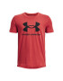 Under Armour Тишърт UA SPORTSTYLE LOGO SS 1363282 Червен Regular Fit - Pepit.bg