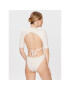 Undress Code Боди Watch You Back Екрю Slim Fit - Pepit.bg