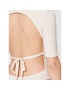 Undress Code Боди Watch You Back Екрю Slim Fit - Pepit.bg